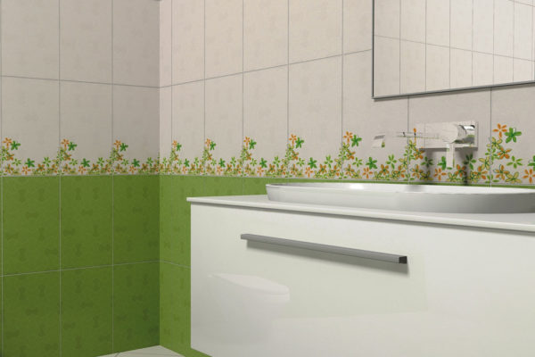 Austausch von Fliesen im Badezimmer